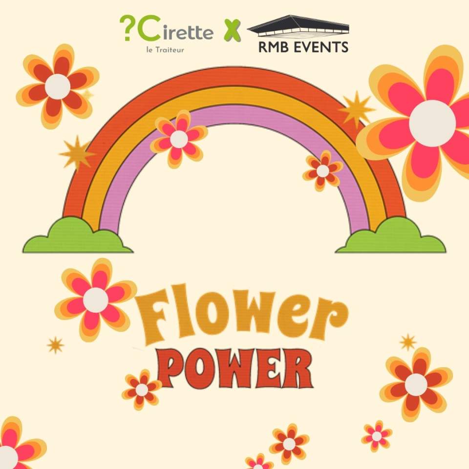 soirée flower power kindarena cirette traiteur rmb events rouen